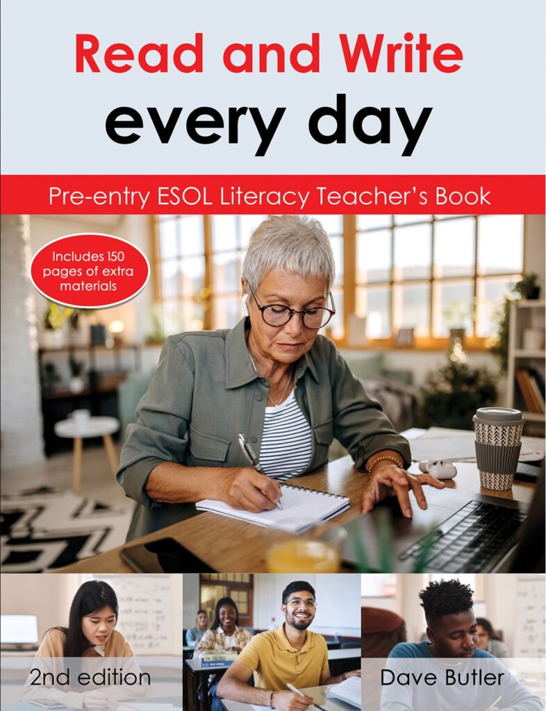 Read and Write every day Pre-entry ESOL Literacy Teacher’s Book
